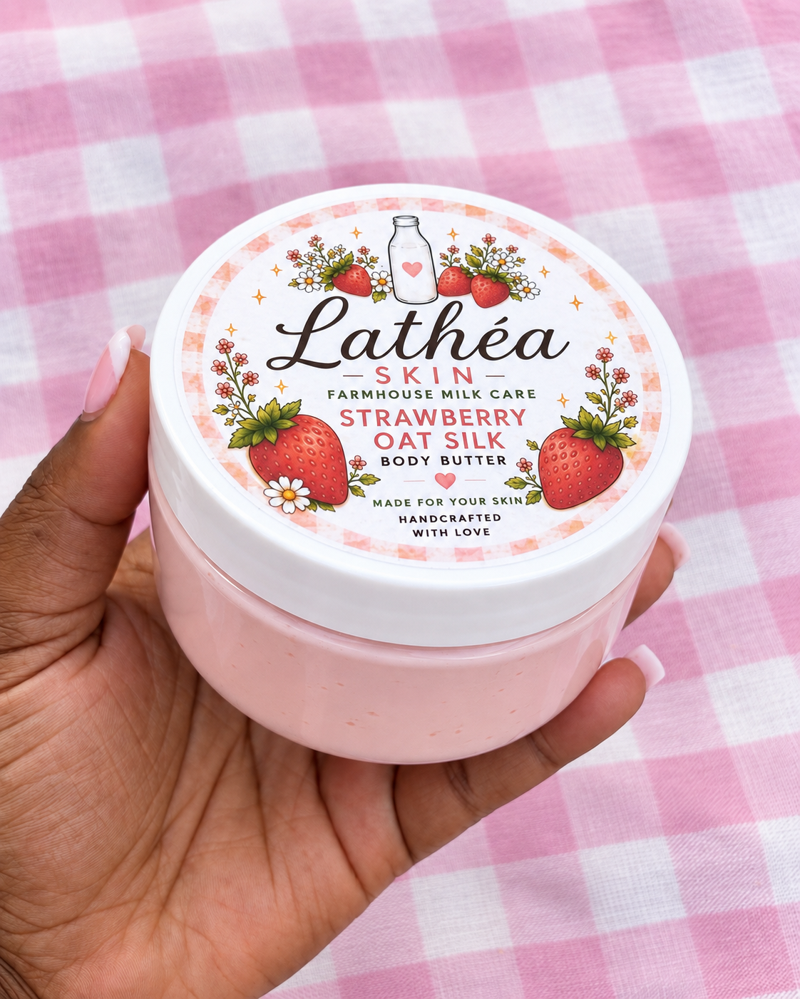 Strawberry Oat Silk Body Butter