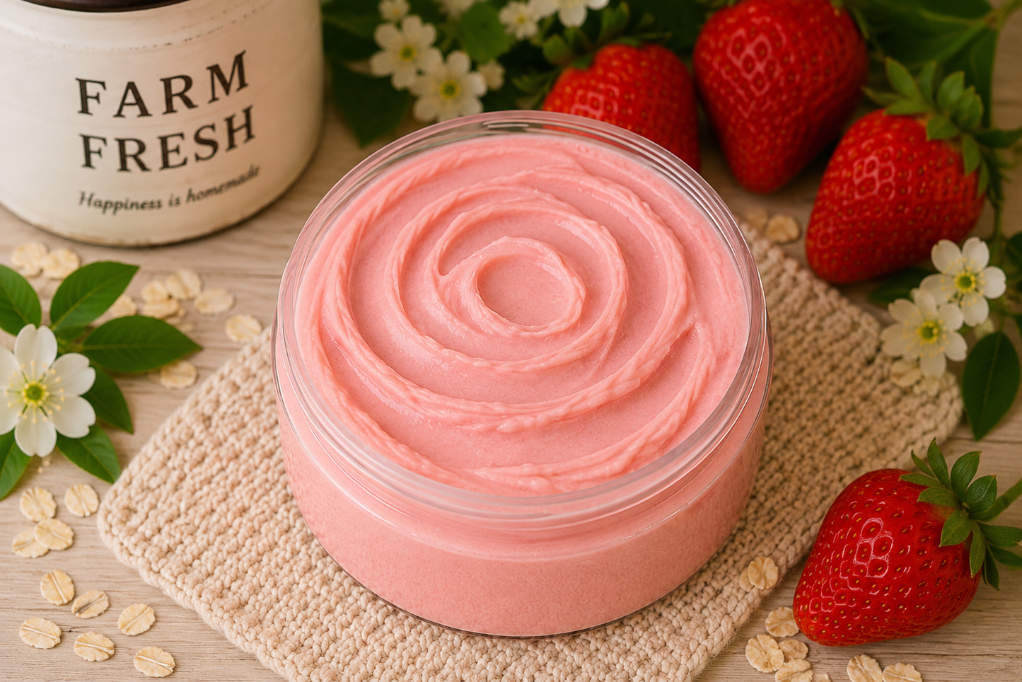 Strawberry Oat Silk Body Butter
