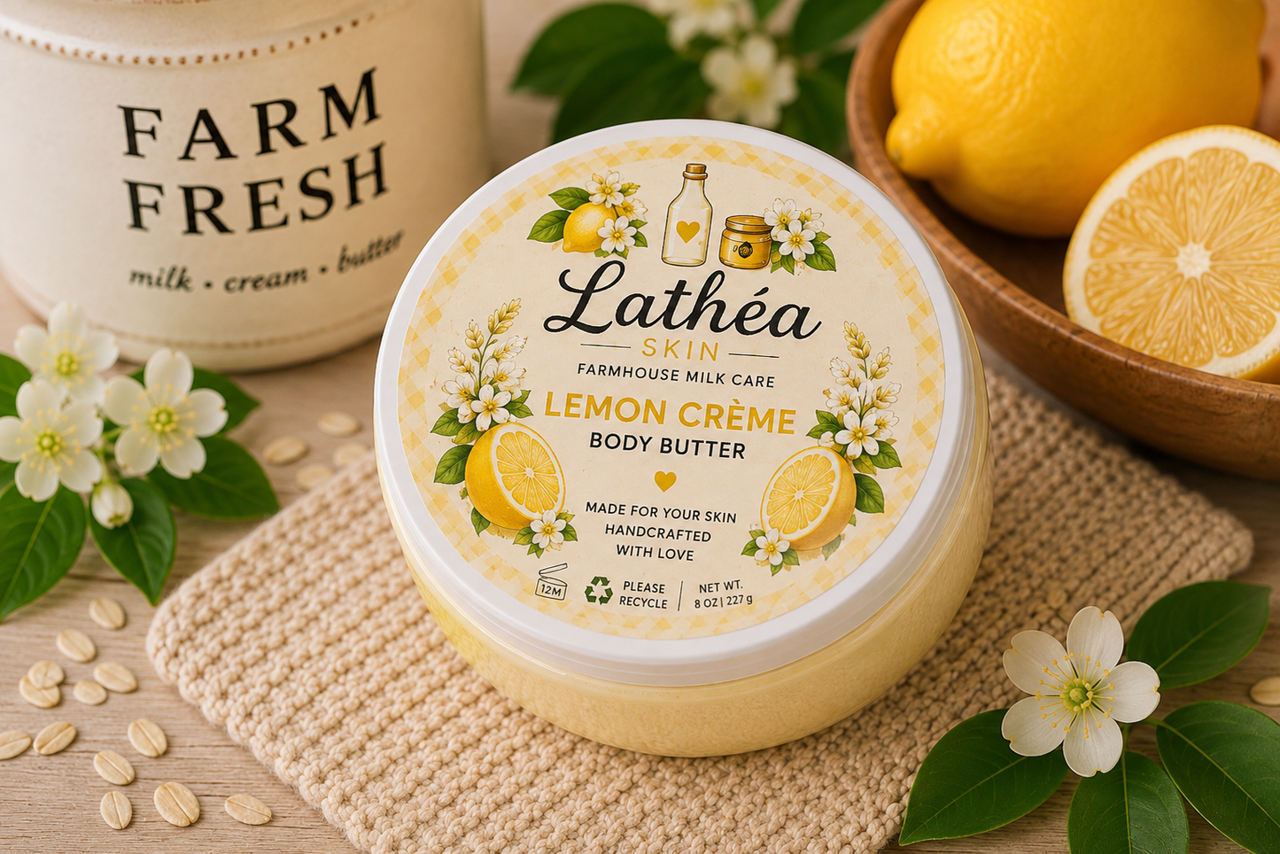 Lemon Crème Body Butter